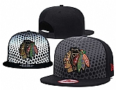 Blackhawks Team Logo Black Adjustable Hat GS,baseball caps,new era cap wholesale,wholesale hats